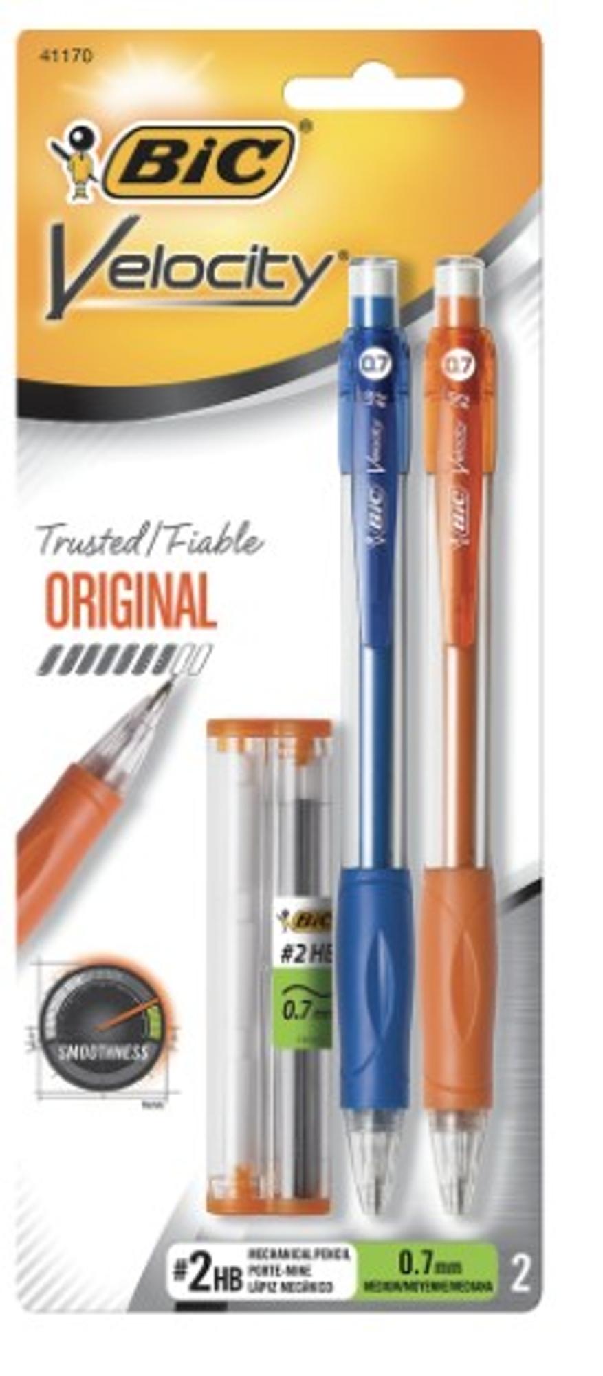 Product image 1 of 1 for BIC PENCIL VELOCITY .07 2PK