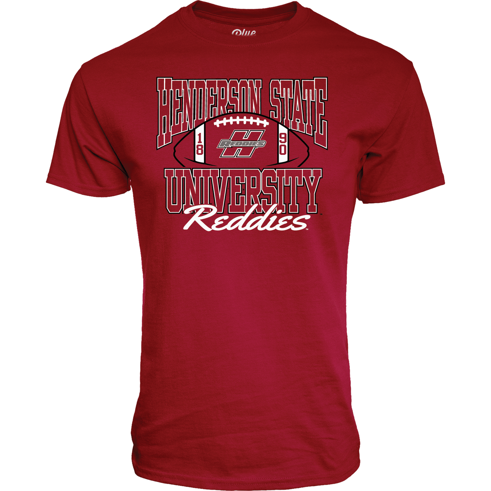 Product image 1 of 1 for Henderson State Reddies Football Tamarac Ringspun Tee