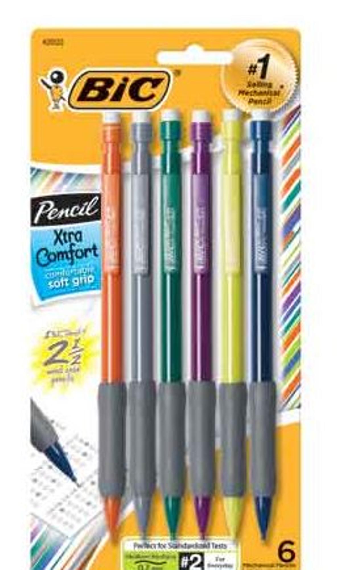 image of: Xtra Comfort Soft Grip Mechanical Pencils 6pk