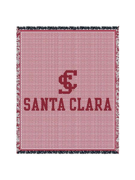 Santa Clara Logo Tapestry Blanket; $99.98