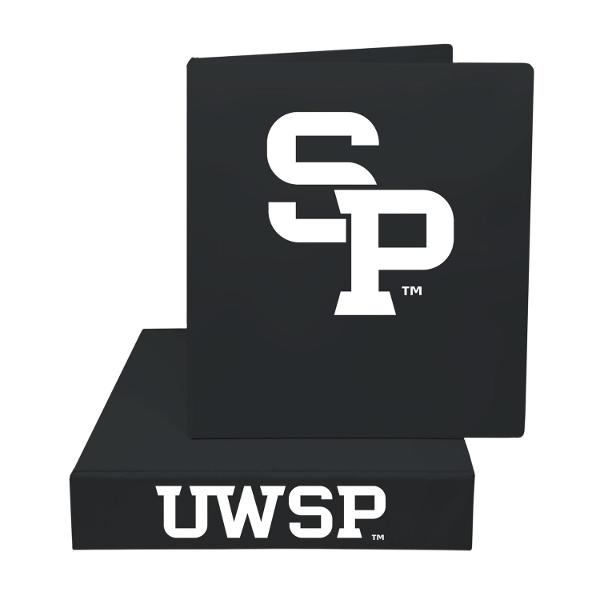 UWSP 2" Vinyl Binder, Black; $17.98