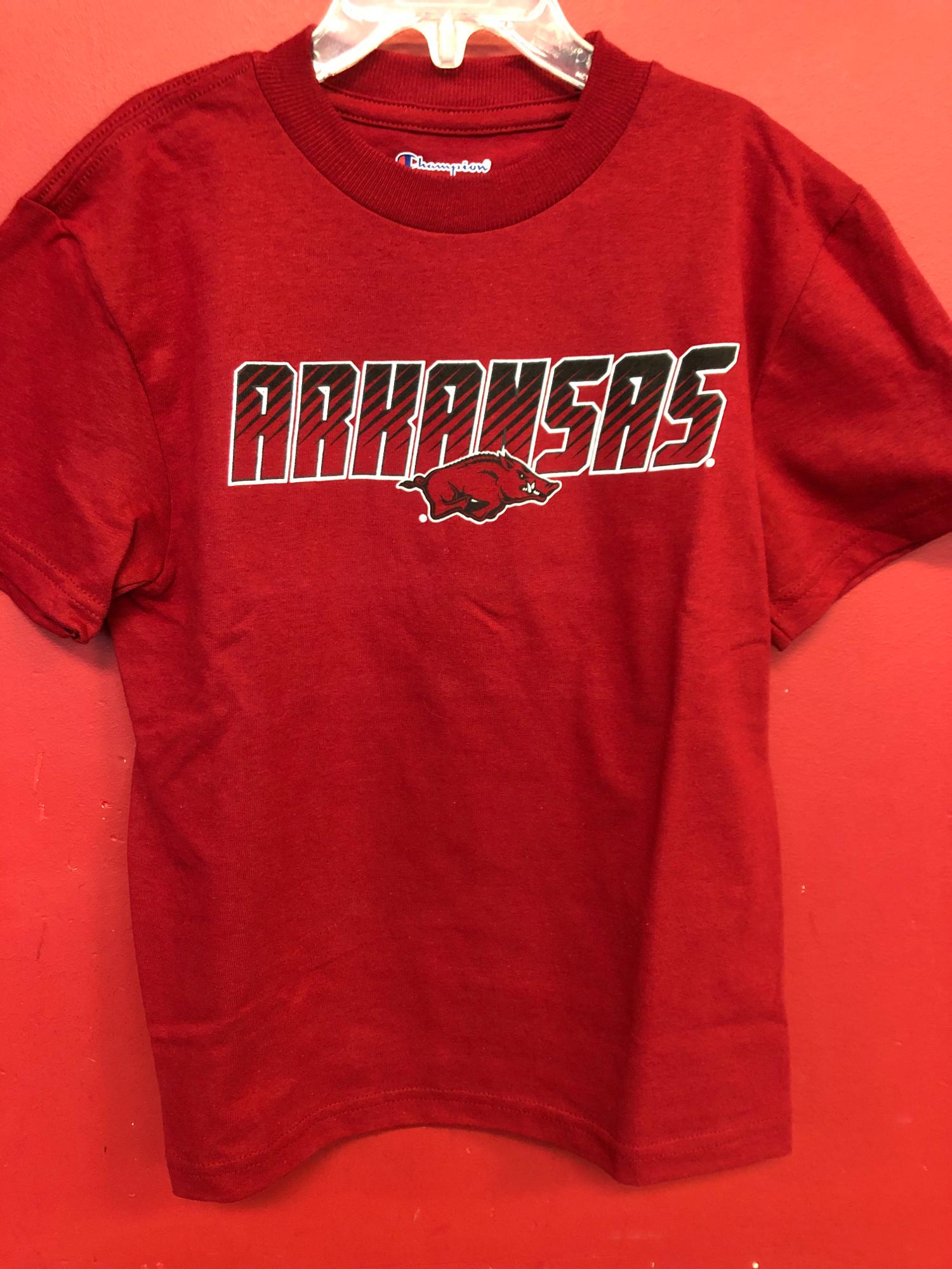 image of: Youth Champion Short Sleeve Tee- Crimson