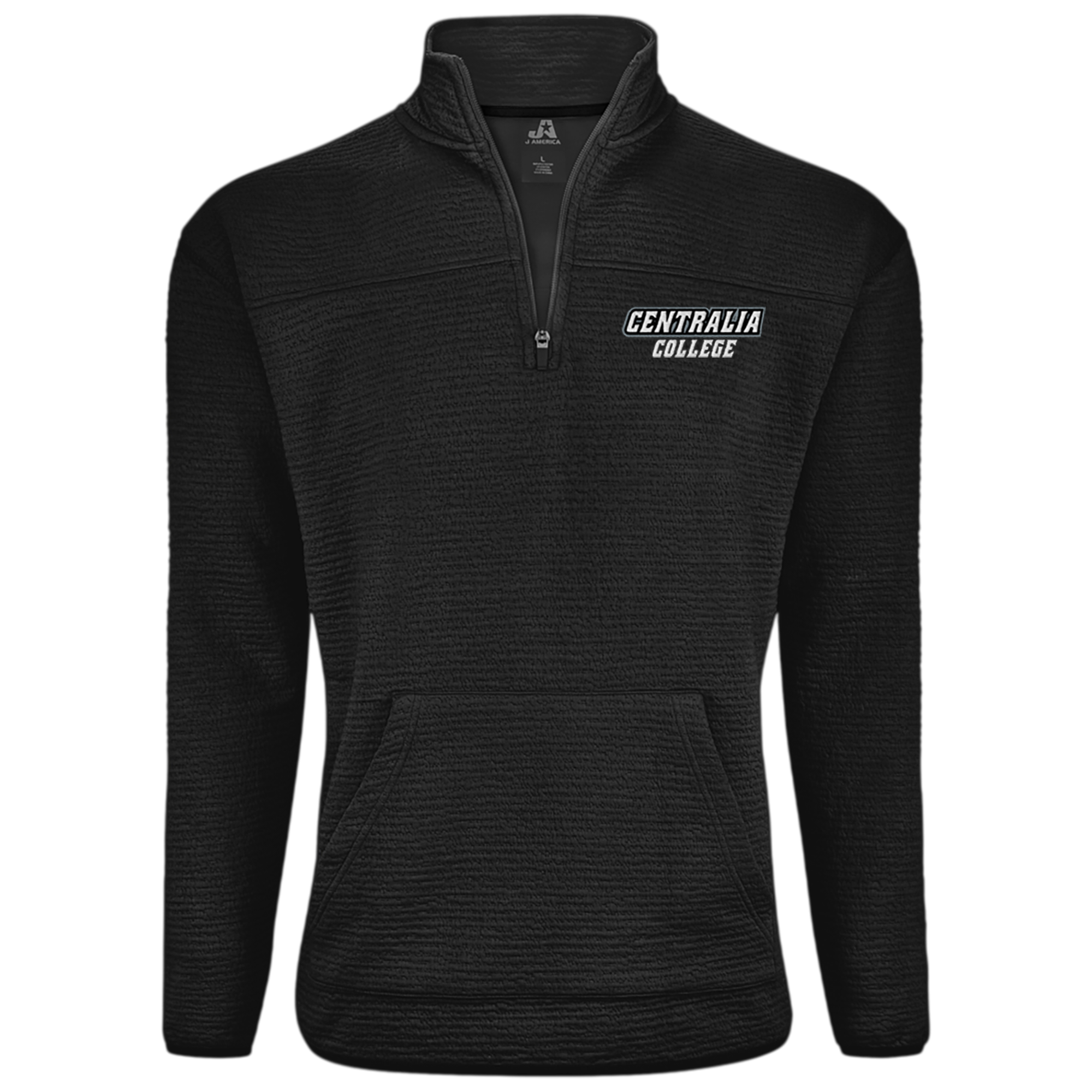 Product image 2 of 2 for J. America CC Pebble Fleece Quarter Zip