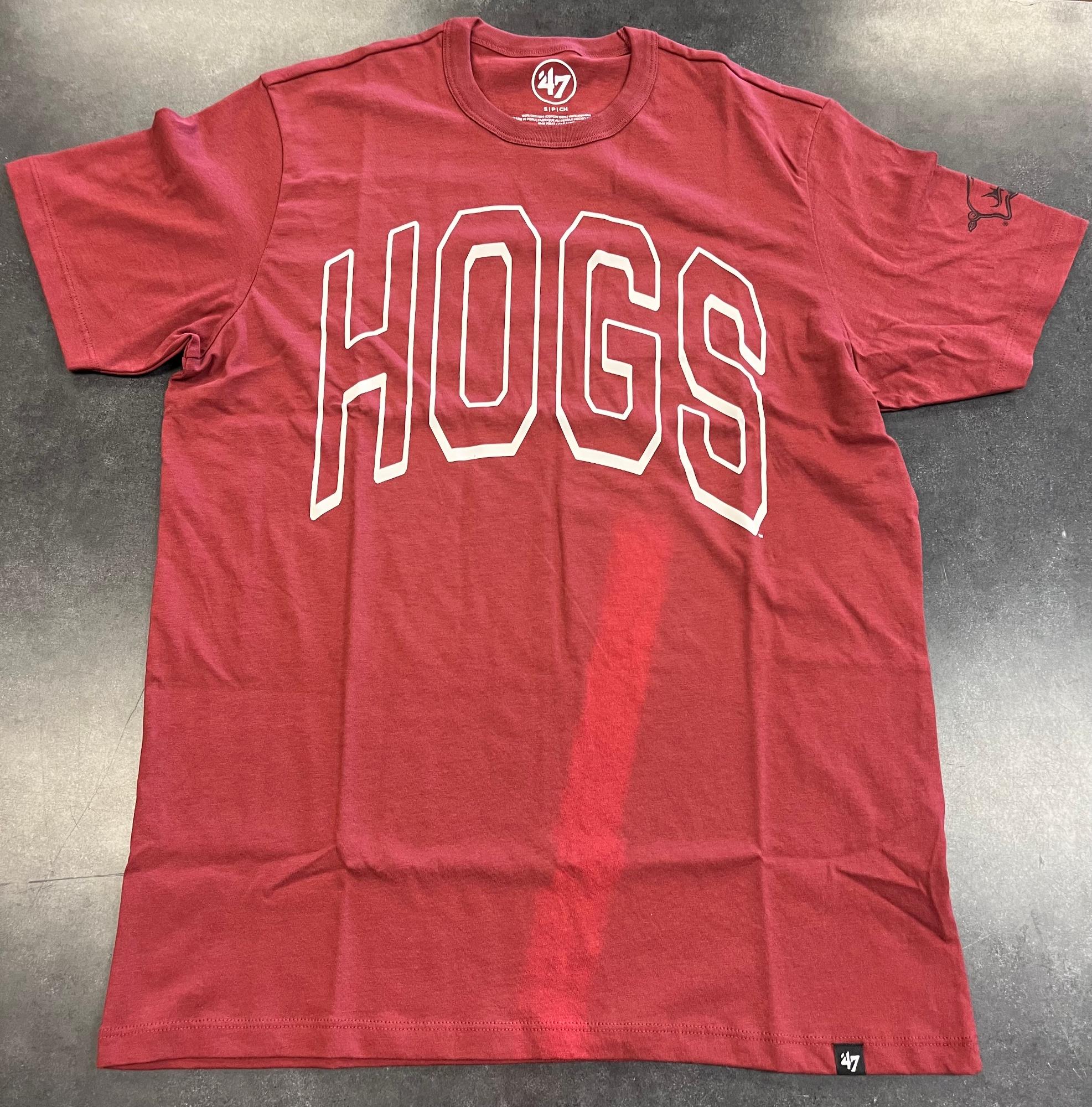 Product image 1 of 1 for Arkansas Razorbacks 47' Brand Call Out Franklin Tee