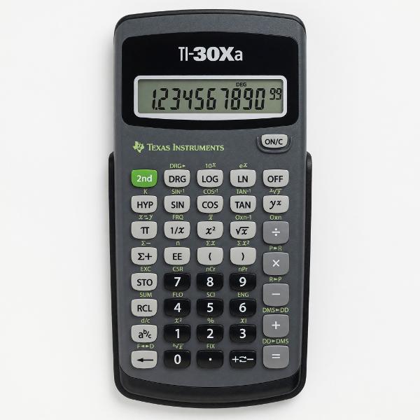 Texas Instrument TI-30Xa Scientific Calculator; $15.00
