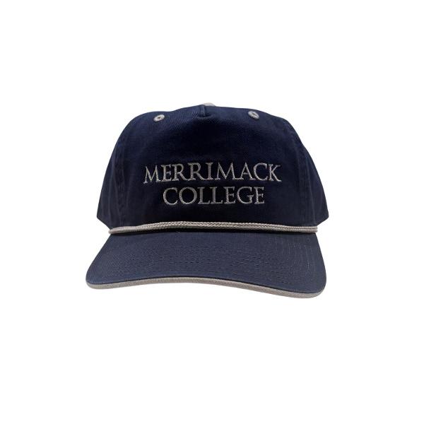 Merrimack Navy-Grey Snapback; $34.99