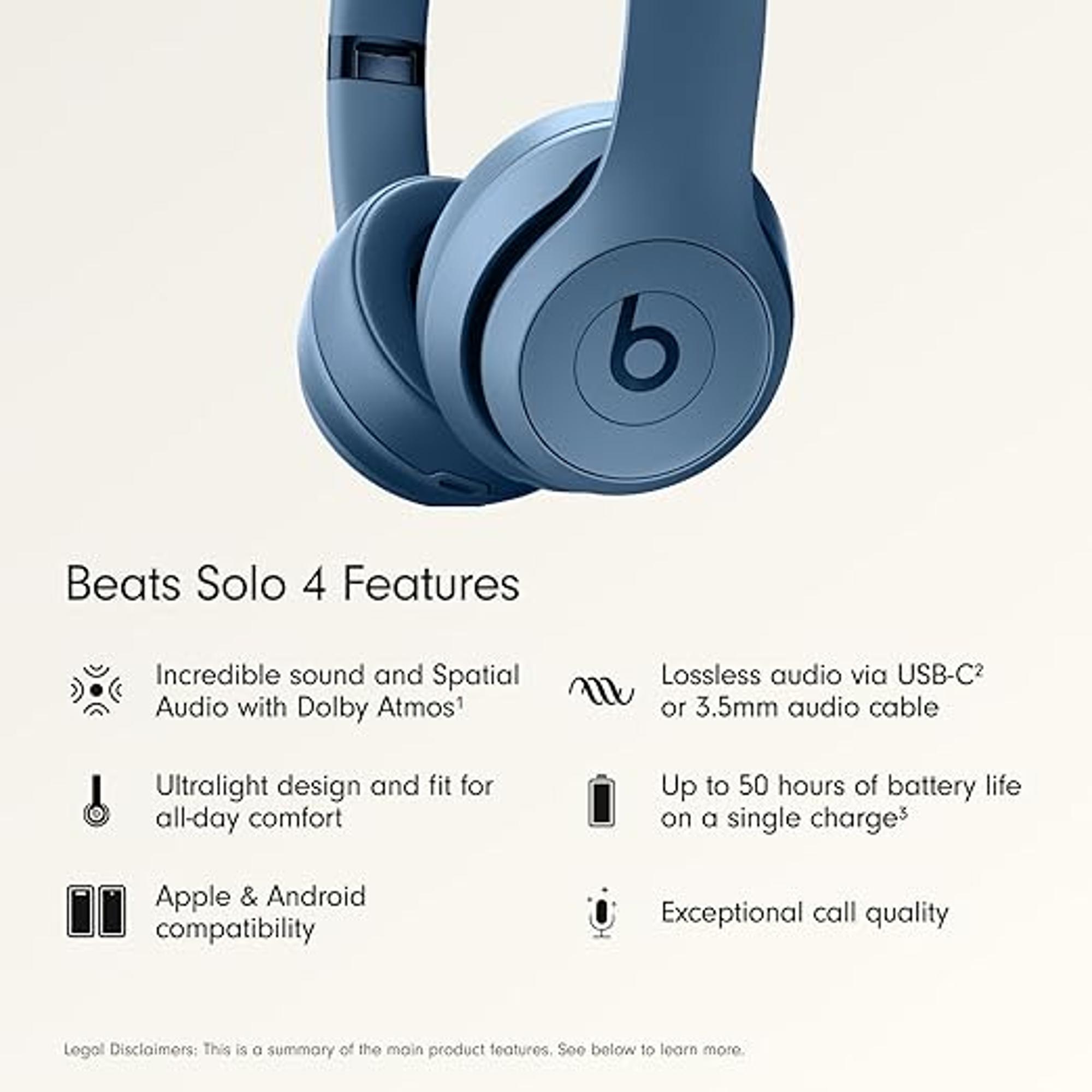 Product image 2 of 4 for ACQ BEATS SOLO 4 - SLATE BLUE