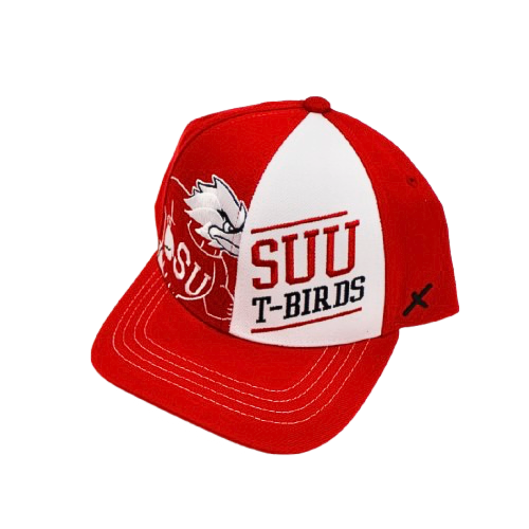 image of: CAPX YOUTH HAT JUMBO FIGHTINGBIRD RED/WHITE