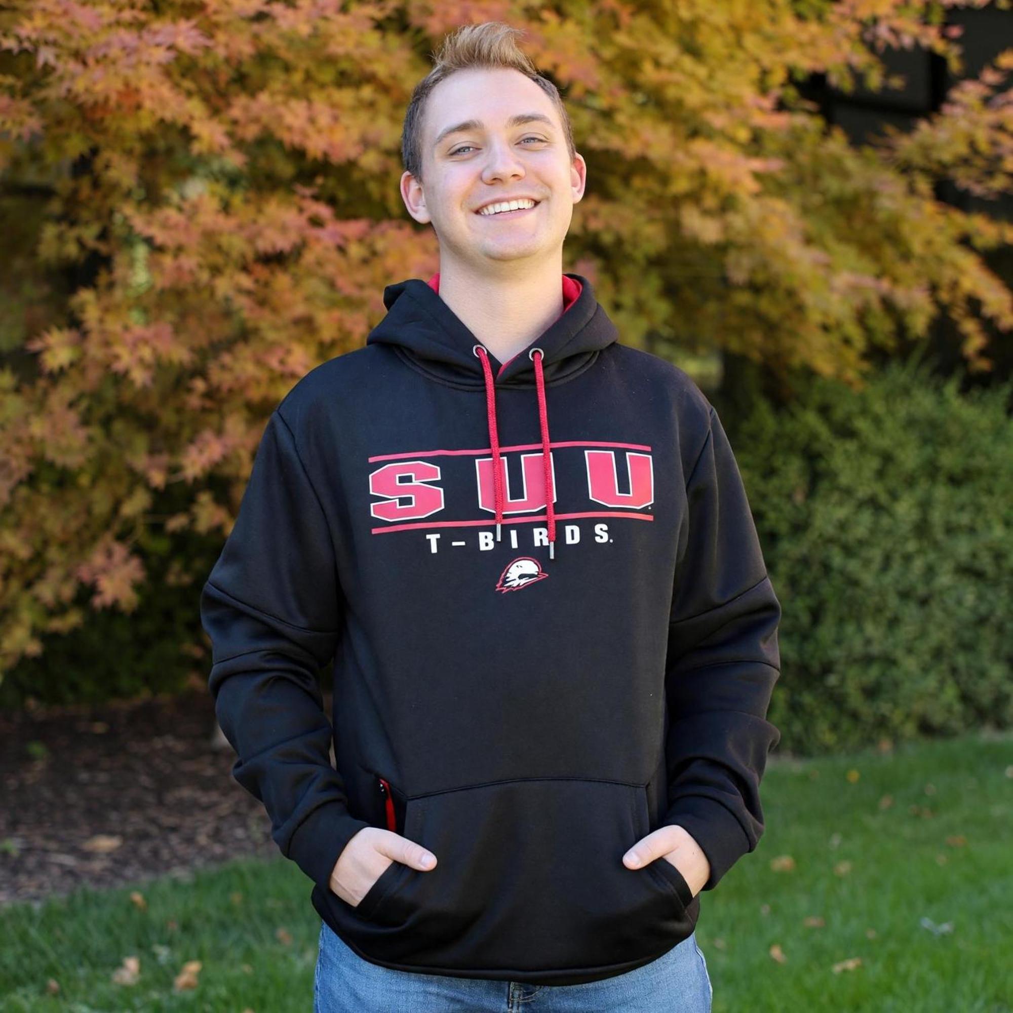 Product image 2 of 2 for Colosseum Hoodie – Black (SUU T-Birds Thor)