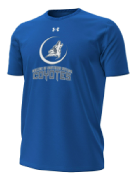 CSN UA SS TEE COYOTE RYL; $38.99