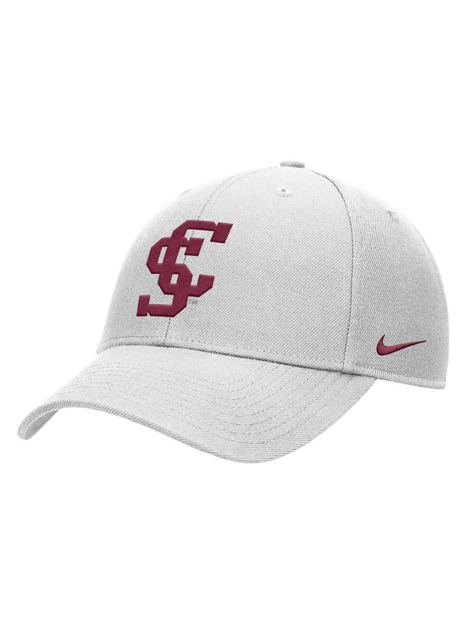 Product image 1 of 1 for Santa Clara Broncos Nike Rise Adjustable Cap, White