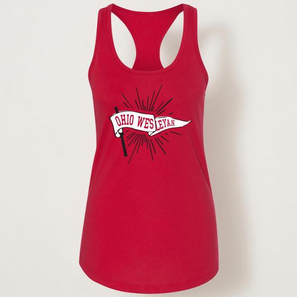 OWU Tank Top Pennant Red *Clearance*; $18.79