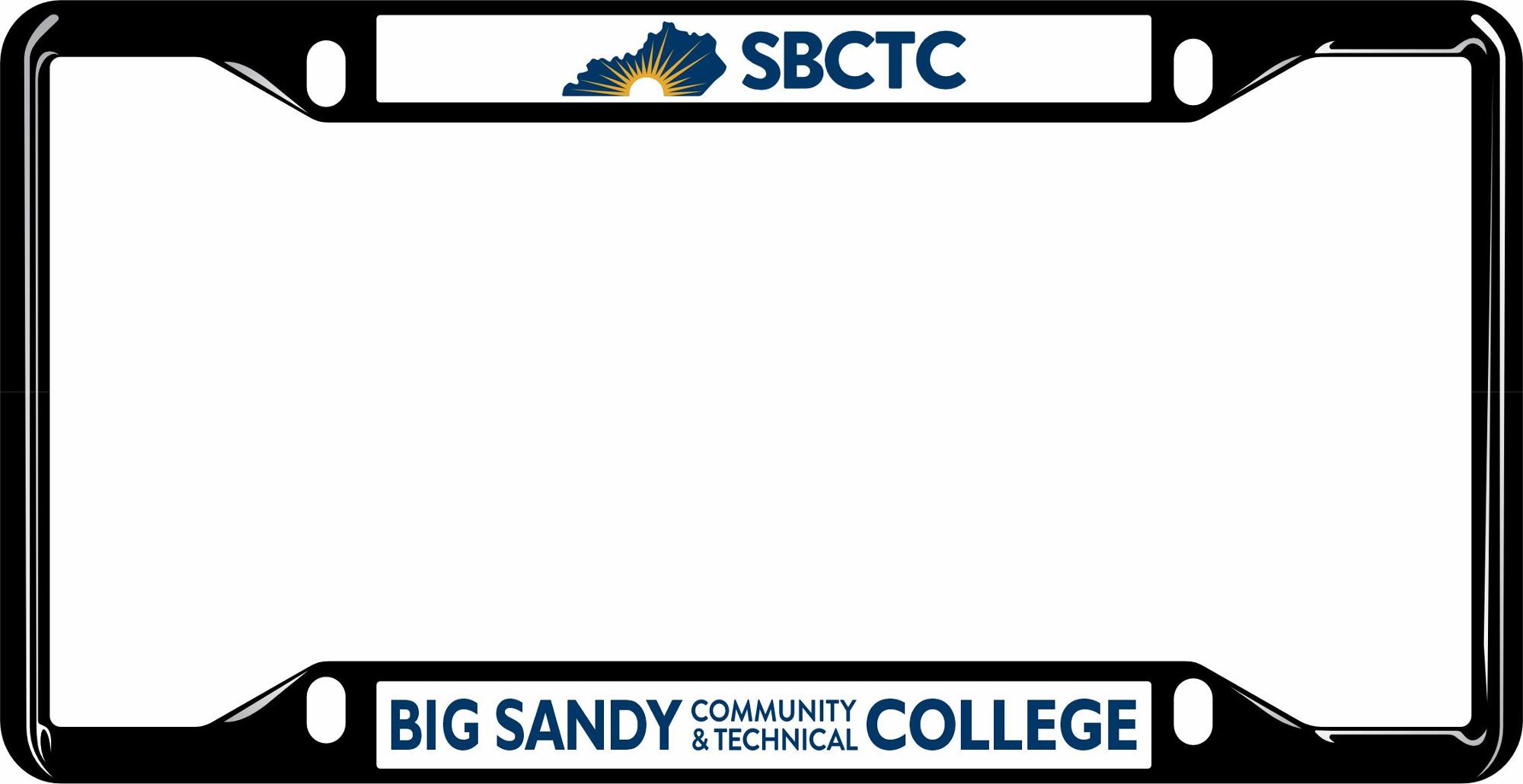 Product image 1 of 1 for KBS BIG SANDY LICENSE PLATE FRAME