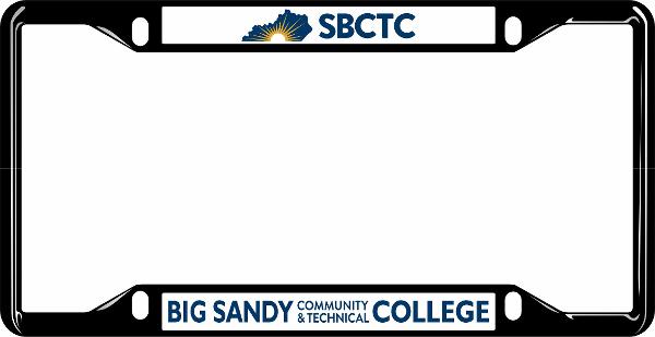 KBS BIG SANDY LICENSE PLATE FRAME; $22.99