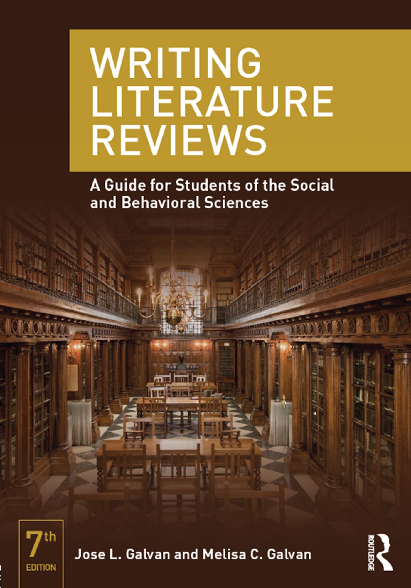 Cover image for Writing Literature Reviews: A Guide for Students of the Social and Behavioral Sciences