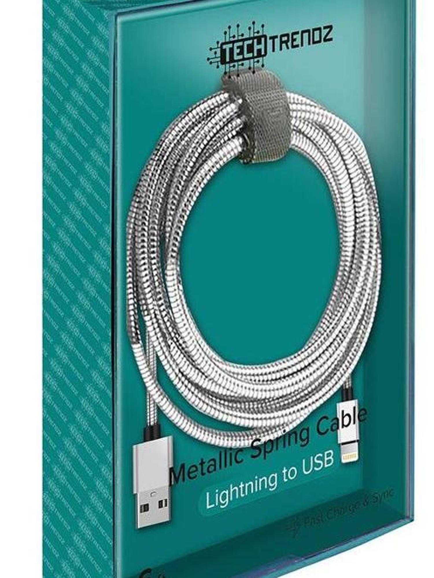 Product image 2 of 3 for Tech Trendz 6 Foot Metallic Cable Charger