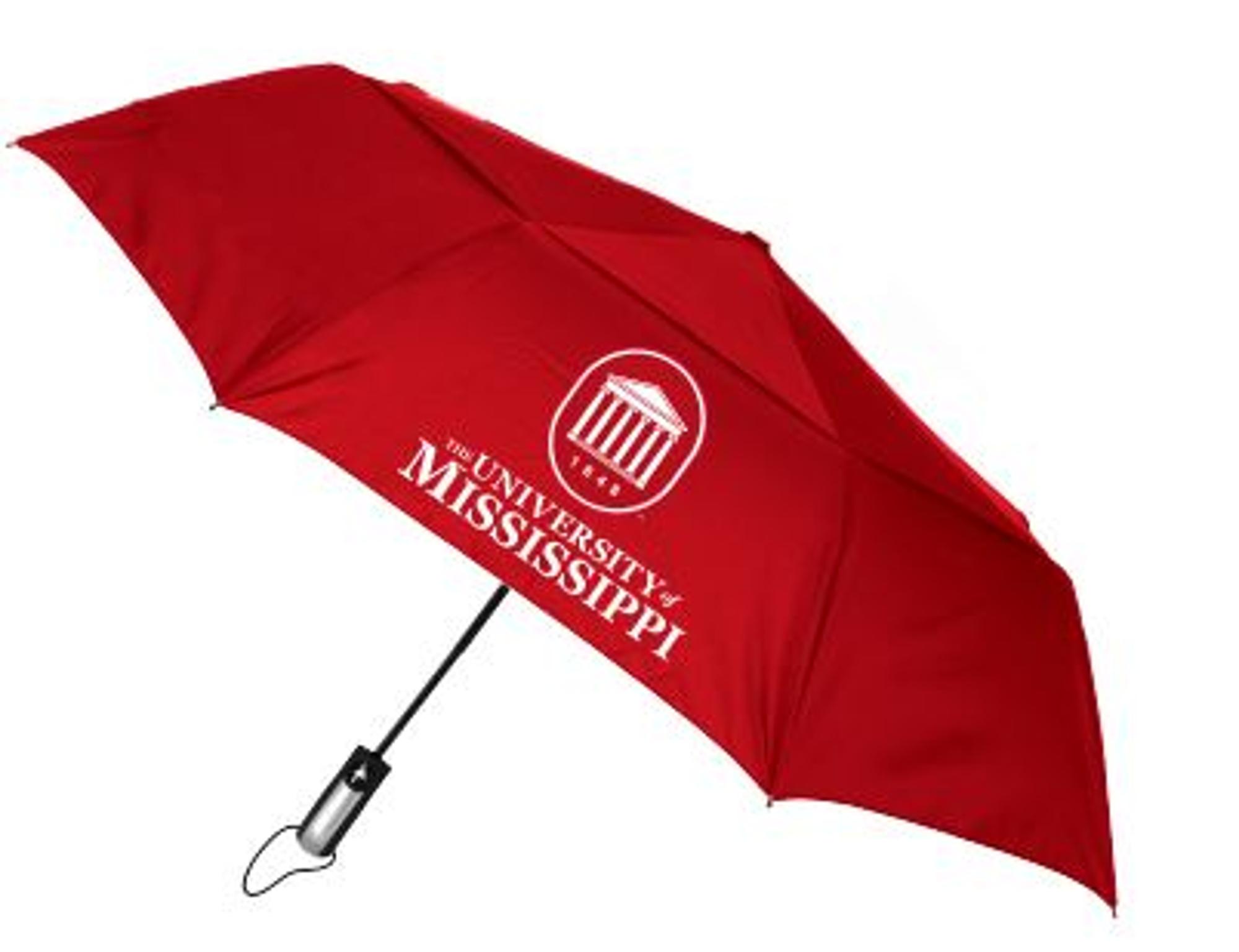 image of: Windflow Dynamo Vented University of Mississippi Umbrella 46in Red