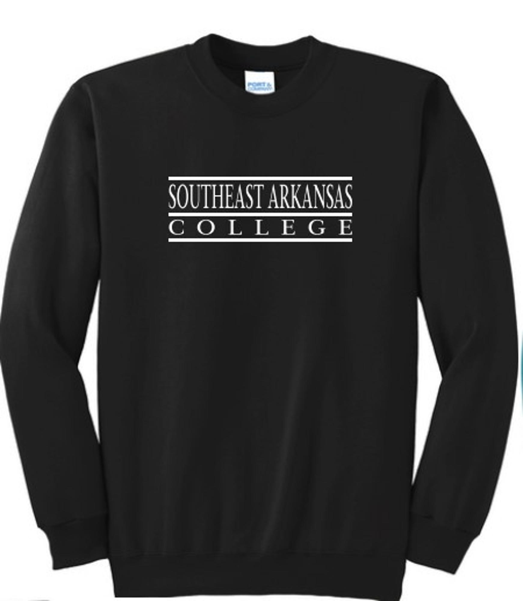 Variant 2 of 3 for Southeast Arkansas College Bar Crew Sweatshirt