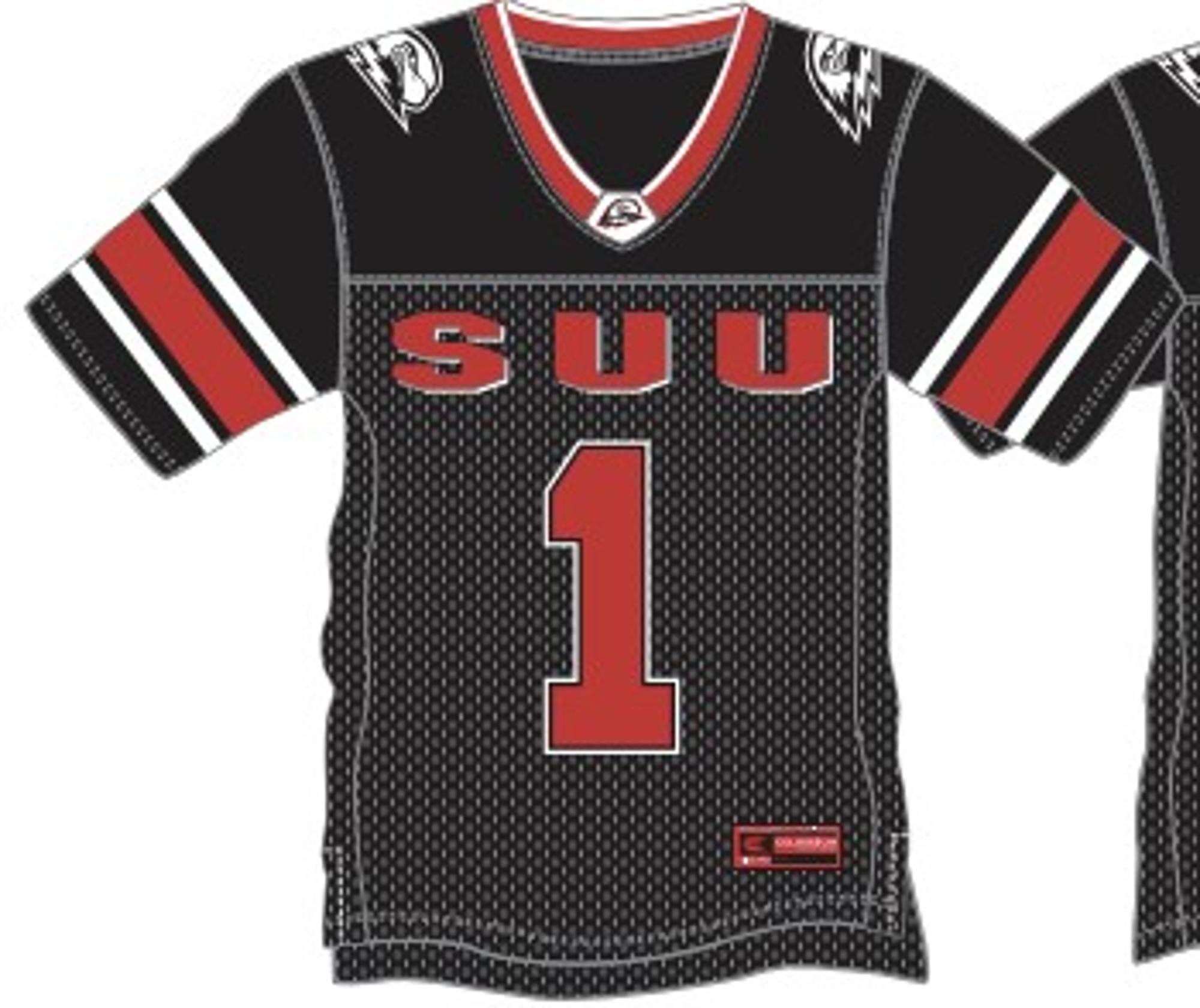 Product image 1 of 1 for COLOSSEUM FOOTBALL JERSEY BLACK SUU