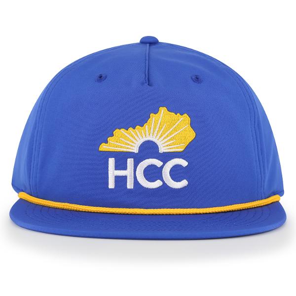 KHECC HAT G202R 5 PANEL STATE LOGO ROPE; $29.99