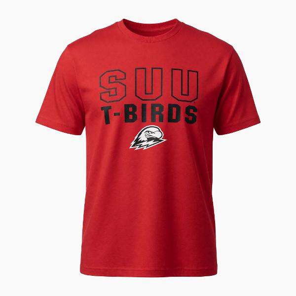 Colosseum Tee Red SUU; $28.00