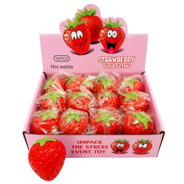 Fidget Toy - Strawberry Squishy; $8.99