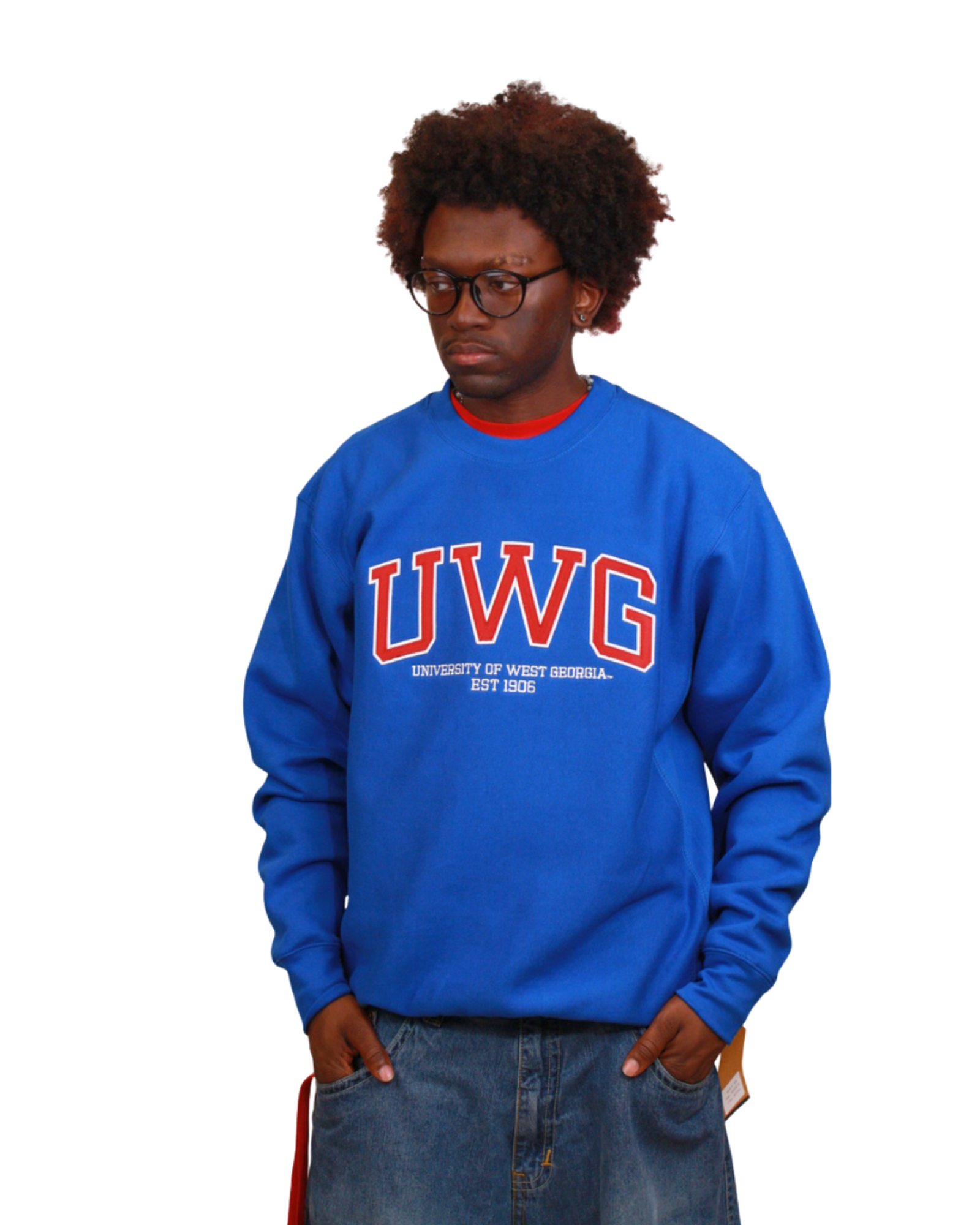 Product image 5 of 12 for UWG APPLIQUE CREW SWEATSHIRT