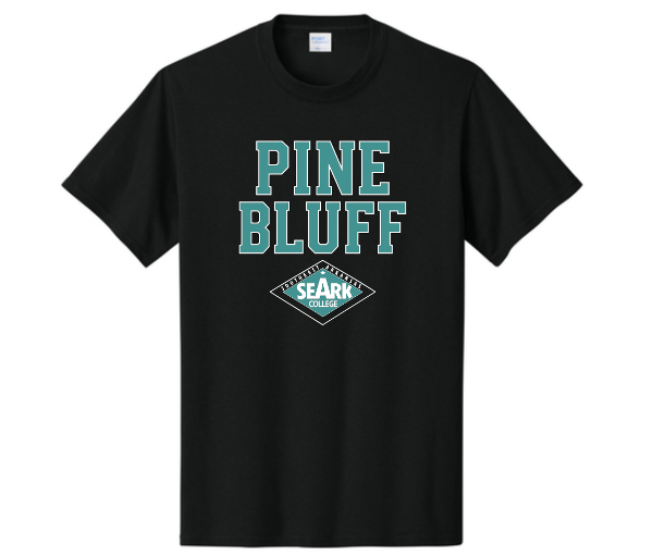 Southeast Arkansas College Pine Bluff Short Sleeve Tee; $17.98