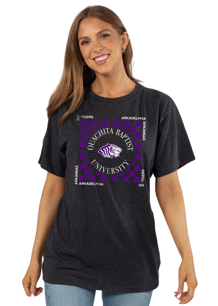 * FINAL SALE * Ouachita Baptist University Women's Effortless Short Sleeve Tee, Black; $34.99