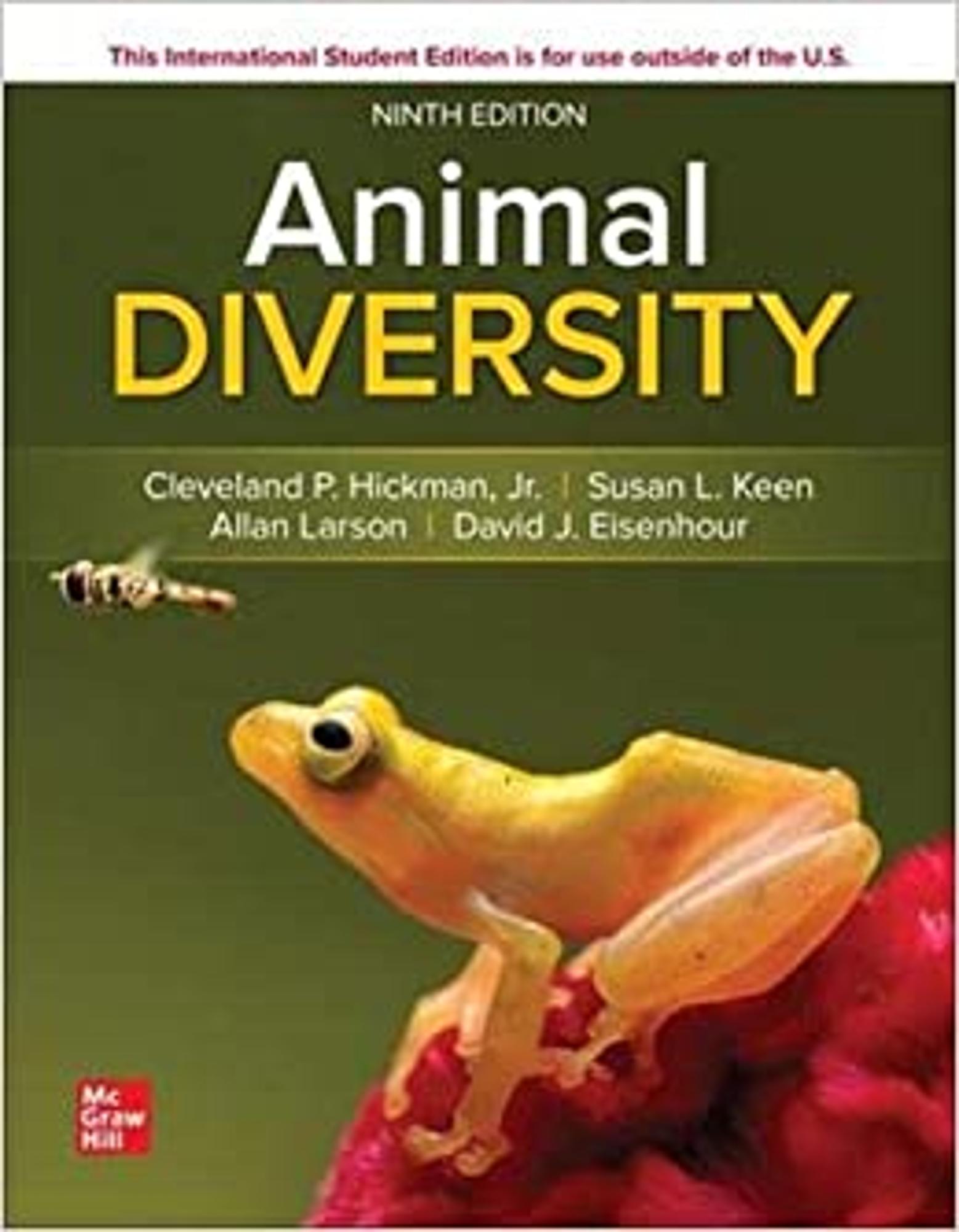 Cover image for Animal Diversity INT