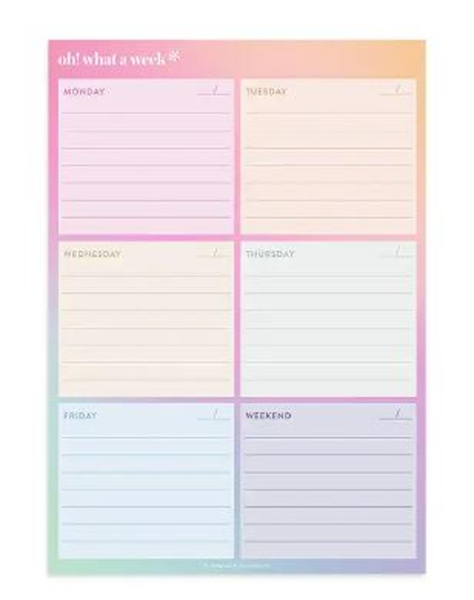 image of: Oh! What A Week Notepad