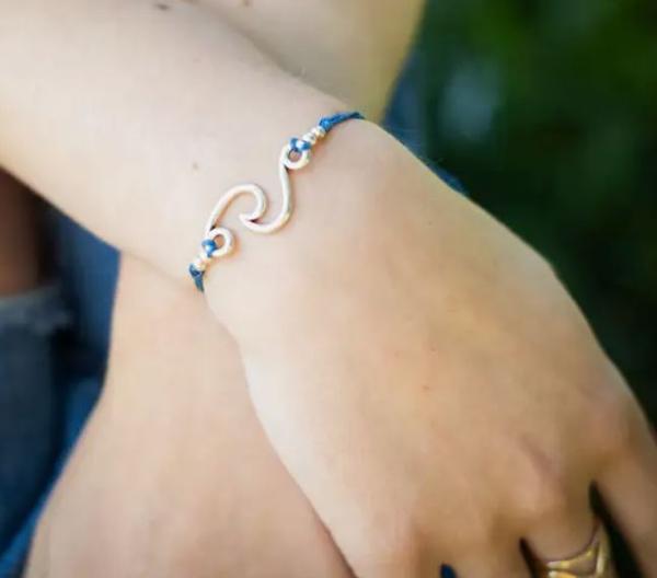 Wave String Bracelet; $5.95