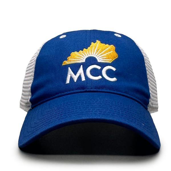 KMCC HAT G180 TRUCKER STATE LOGO; $29.99
