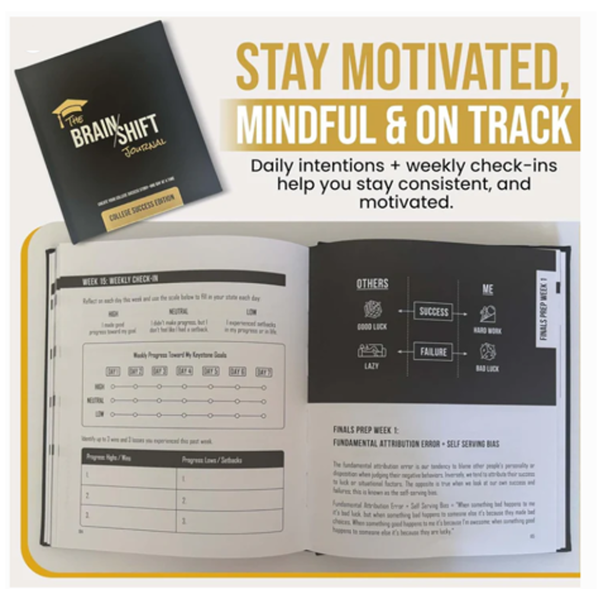 Product image 4 of 4 for Brain Shift - College Success Journal