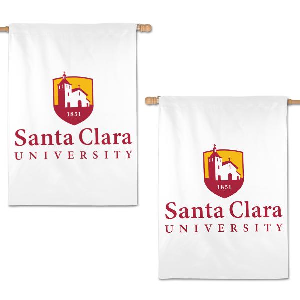 Santa Clara University Double Sided Flag, White; $39.98