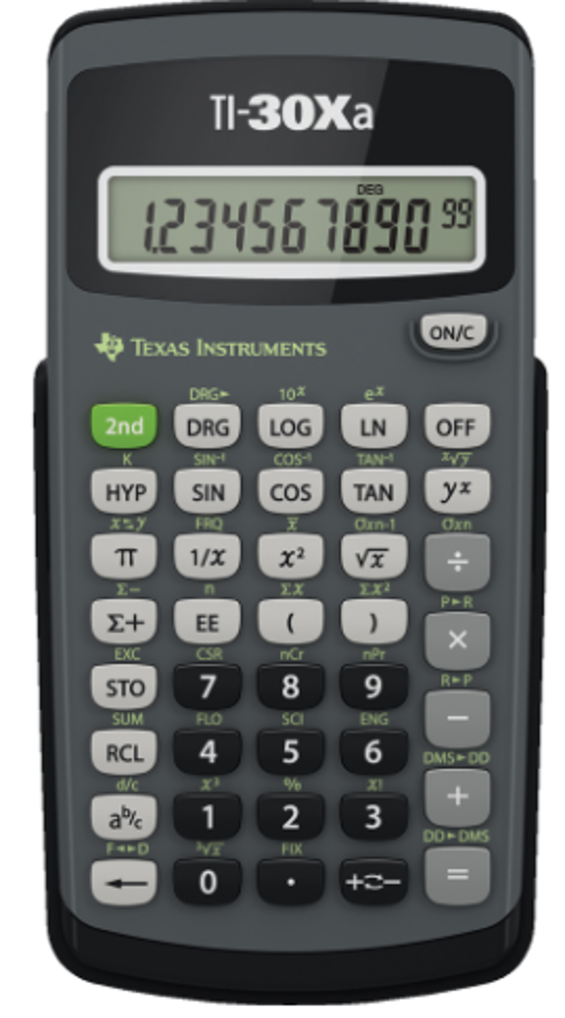 image of: TI 30Xa Black Scientific Calculator