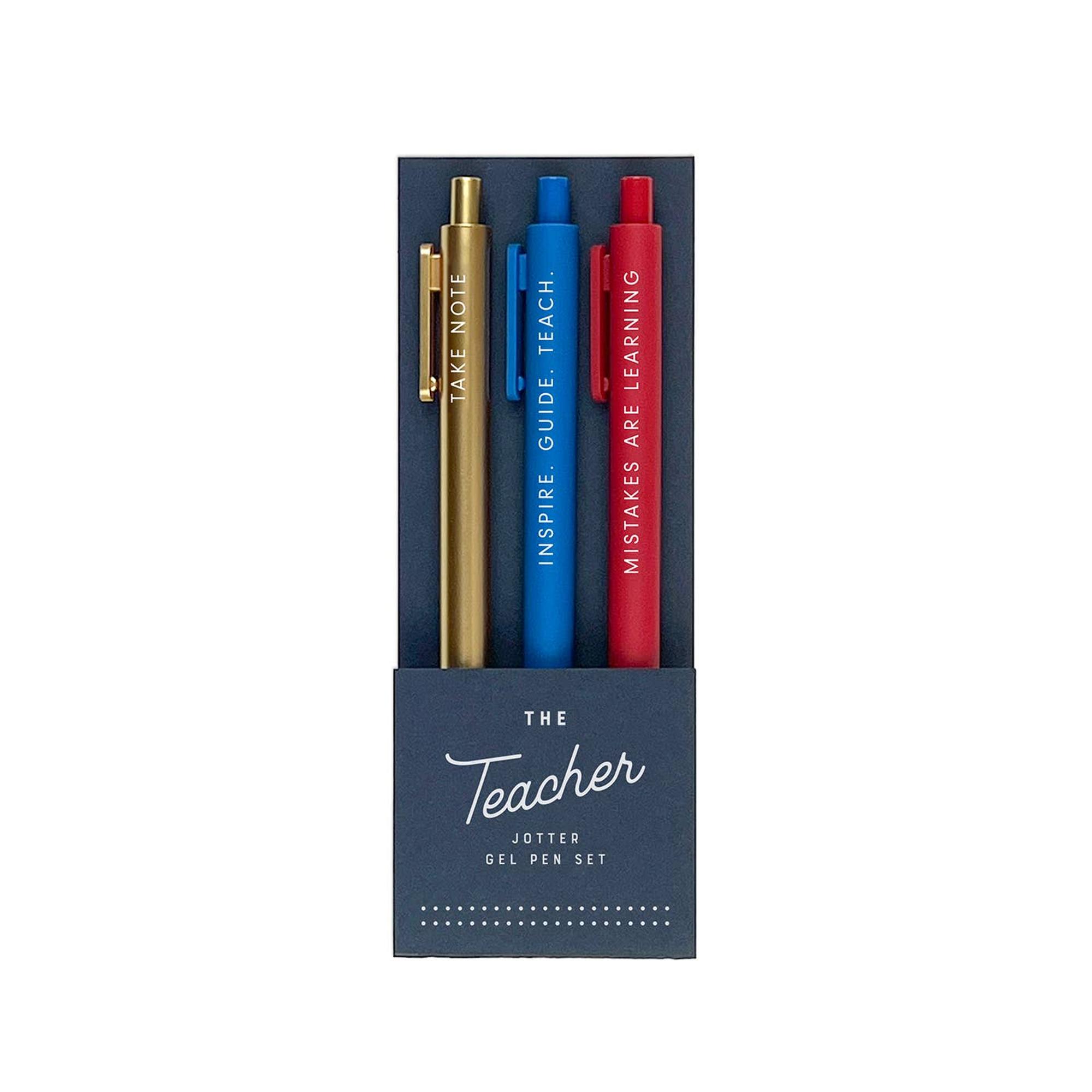 Product image 1 of 1 for The Teacher Jotter Gel Pen: Set of 3