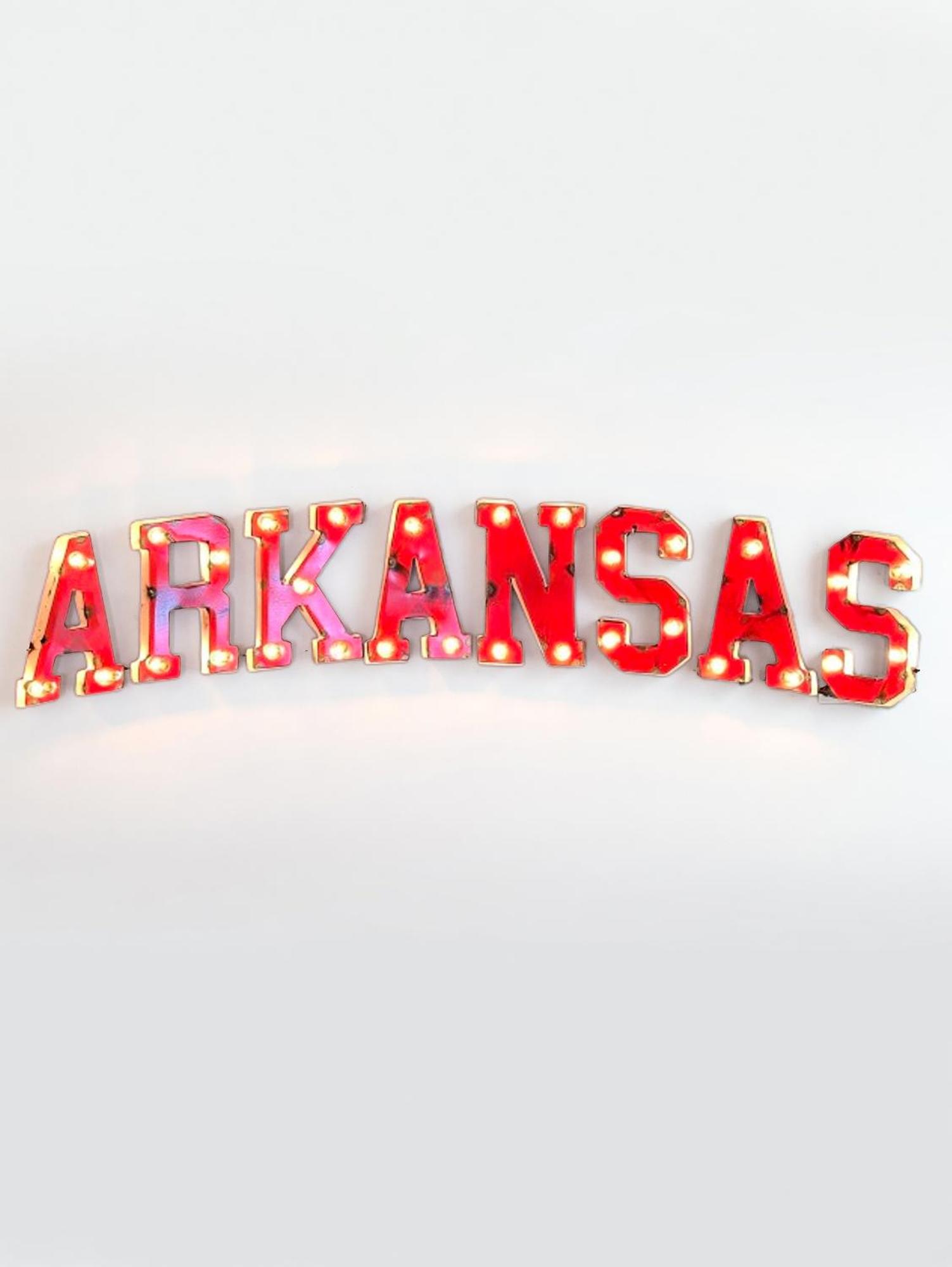 Product image 1 of 2 for Arkansas Wrought Iron Metal Sign