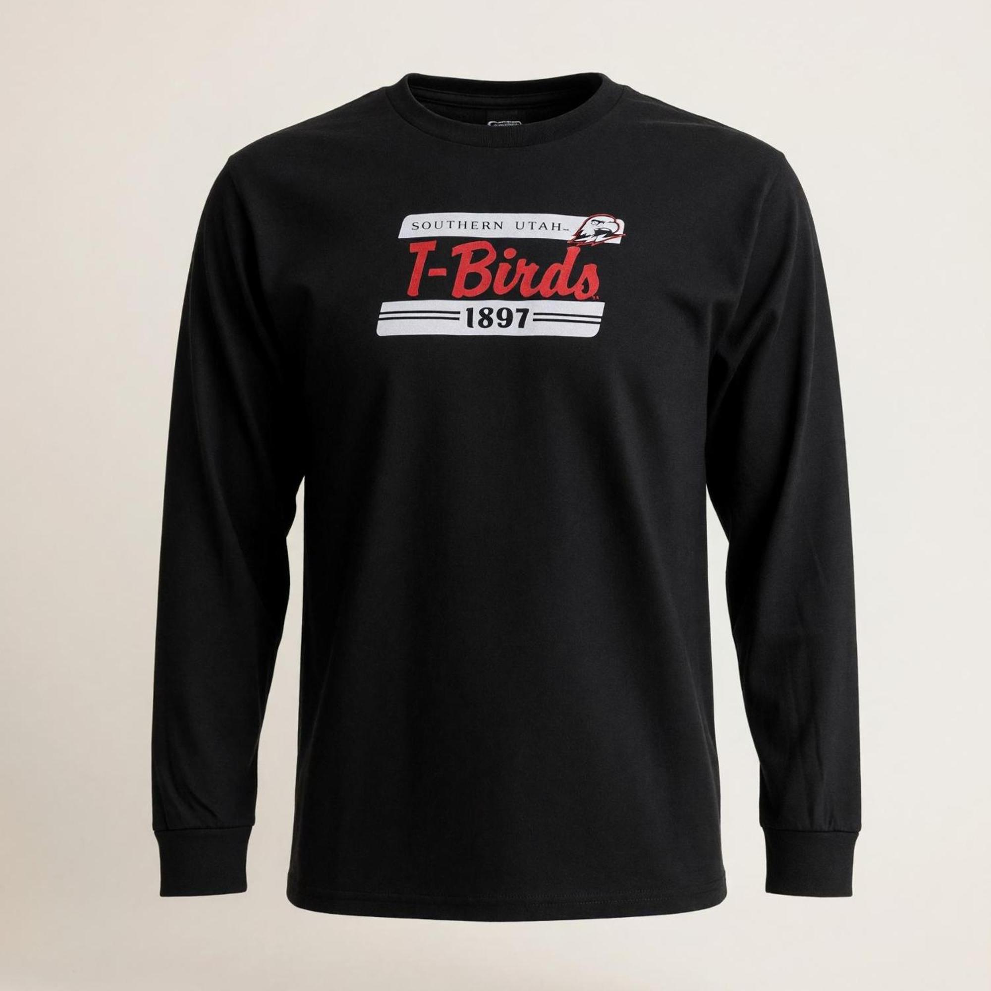 CI Sport Black T-Birds 1897 Long Sleeve Tee