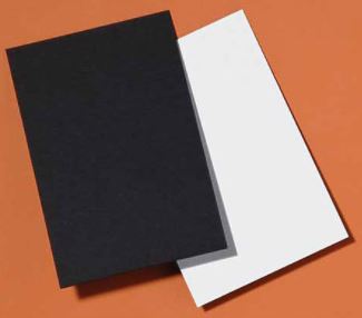 image of: Photo Mount Boards Black/White Reversible