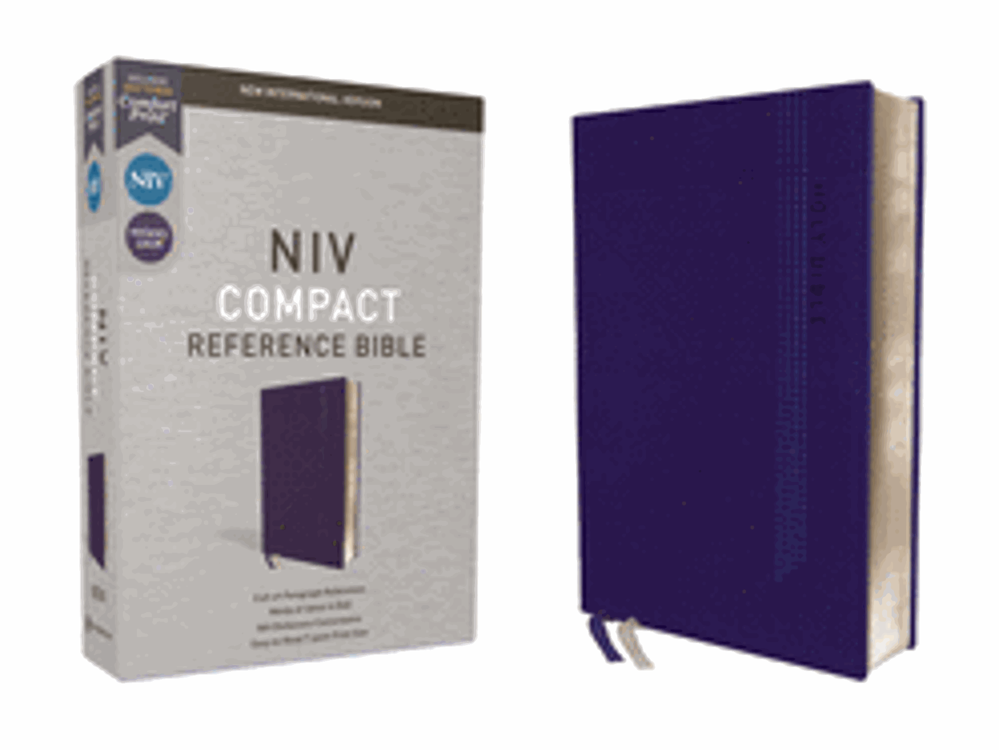 Cover image for NIV Compact Reference Bible Blue