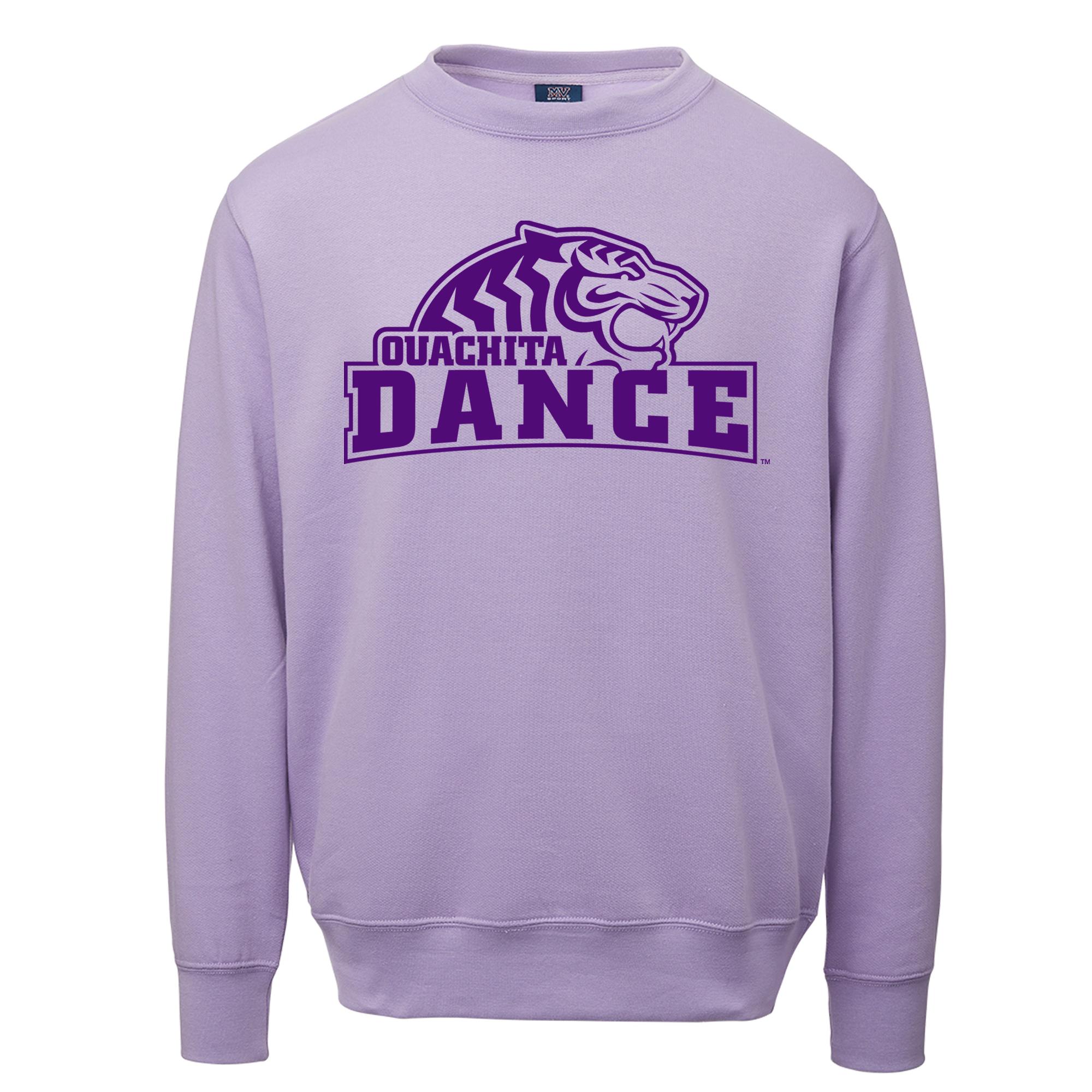 image of: Ouachita Baptist University Dance Fundamental Fleece Crew, Stardust Purple