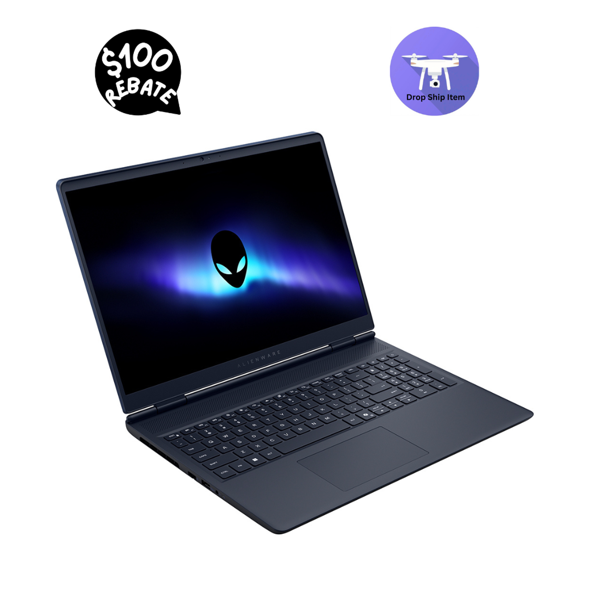 Product image 1 of 4 for DROP SHIP DELL ALIENWARE 16 16/1TB  Interstellar Indigo