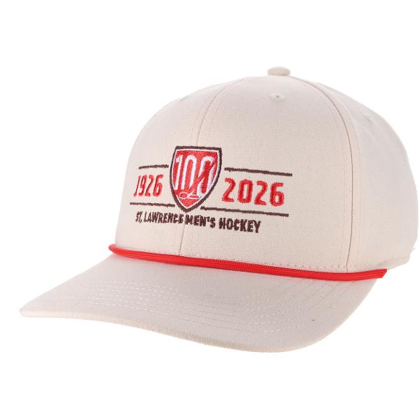 Hockey Anniversary Hat with Horizontal Logo; $29.95
