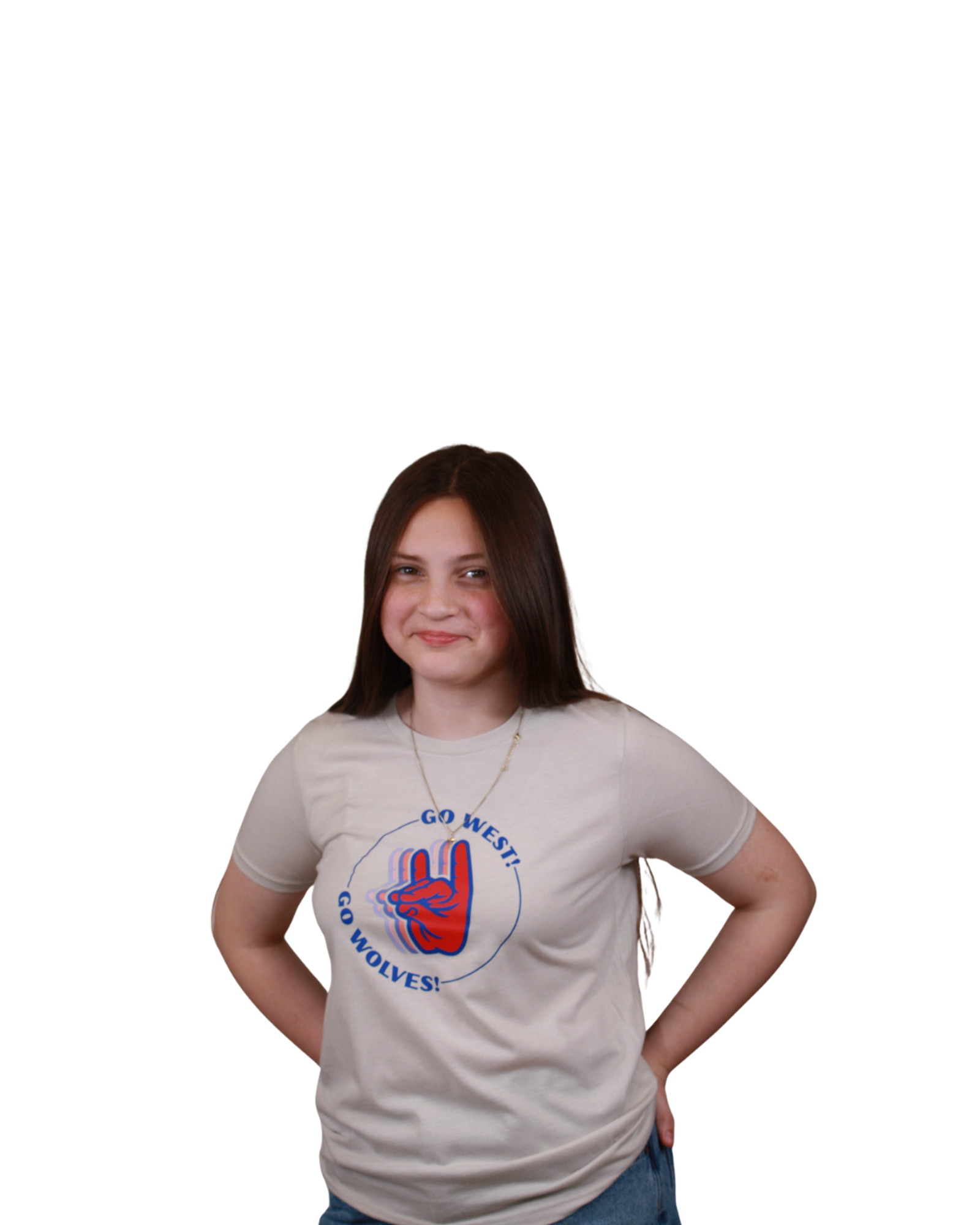 Product image 1 of 2 for Youth Go West Go Wolves Shirt