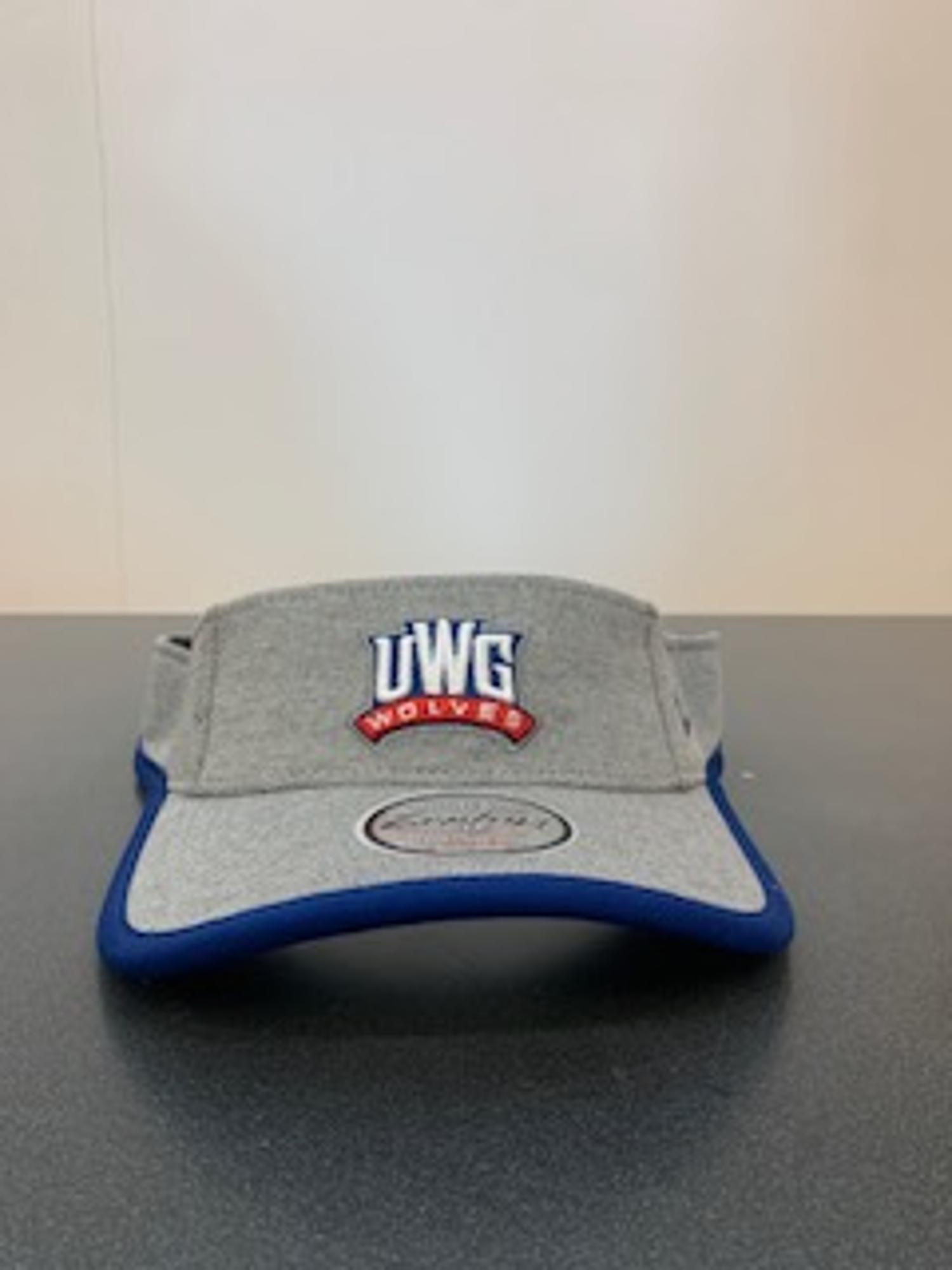 image of: ATHLETICS LOGO WOLVES GLIDE VISOR