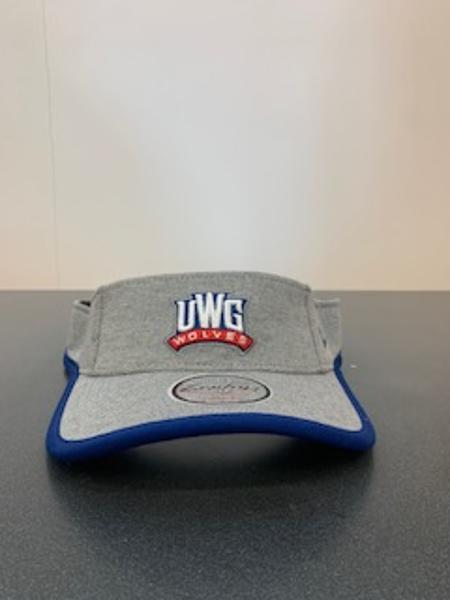 ATHLETICS LOGO WOLVES GLIDE VISOR; $34.99
