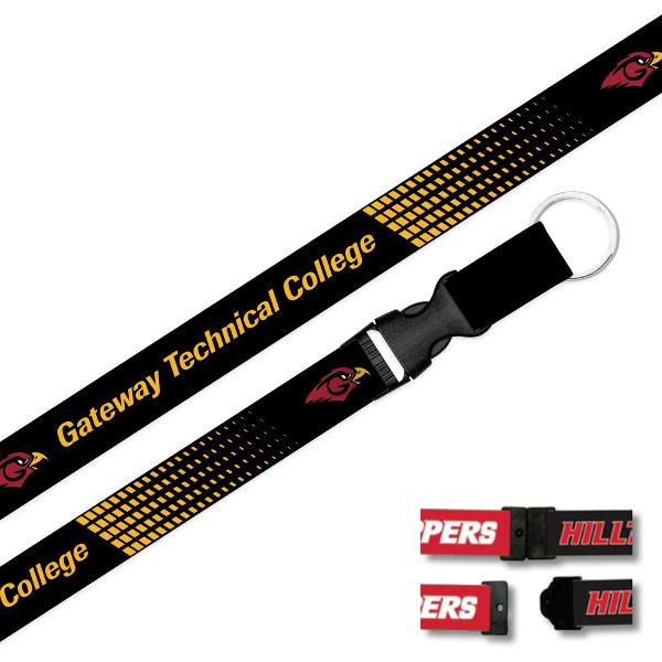 GTC Lanyard 3/4" With Detachable Buckle; $10.99