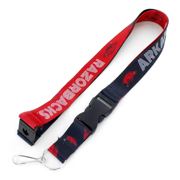 image of: Arkansas Razorbacks NCAA Crossfade Lanyard