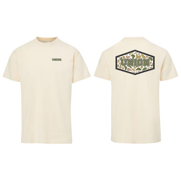 Union Camo Coastal Color Tee; $29.99